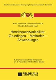 Cover von Herzfrequenzvariabilität: Grundlagen - Methoden - Anwendungen