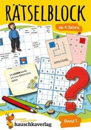 Cover von Rätselblock ab 9 Jahre - Band 1