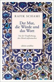 Cover von Der Mut, die Würde und das Wort