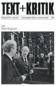 Cover von Walter Kempowski
