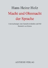 Cover von Macht und Ohnmacht der Sprache