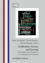 Cover von Codification, Canons and Curricula