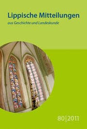 Cover von Lippische Mitteilungen aus Geschichte und Landeskunde