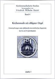 Cover von Kirchenmusik mit obligater Orgel