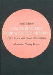 Cover von Vom dreifachen Gebrauch des Messers