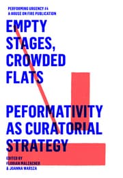 Cover von EMPTY STAGES, CROWDED FLATS. PERFORMATIVITY AS CURATORIAL STRATEGY.