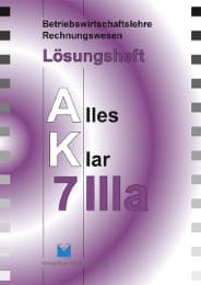 Cover von Alles klar, Betriebswirtschaftslehre/Rechnungswesen, Rs sechsstufig