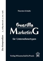 Cover von Guerilla Marketing für Unternehmertypen.