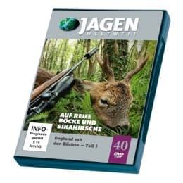 Cover von Auf reife Böcke und Sikahirsche - JAGEN WELTWEIT DVD Nr. 40
