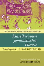 Cover von Klassikerinnen feministischer Theorie