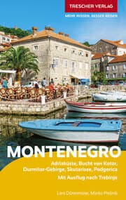 Cover von TRESCHER Reiseführer Montenegro