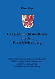 Cover von Das Geschlecht der Büges aus dem Kreis Greifenberg