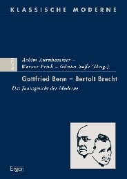 Cover von Gottfried Benn - Bertolt Brecht