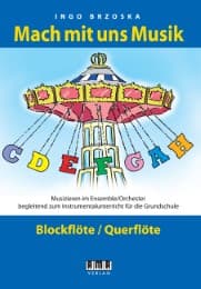 Cover von Mach mit uns Musik. 1: Blockflöte/Querflöte
