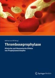 Cover von Thromboseprophylaxe Klinische und ökonomische Effekte von Prophylaxestrümpfen
