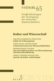 Cover von Kultur und Wissenschaft