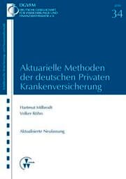 Cover von Aktuarielle Methoden der deutschen Privaten Krankenversicherung