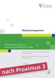 Cover von Risikomanagement - Sachversicherungen für private und gewerbliche Kunden