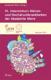 Cover von VI. Intensivkurs Nieren- und Hochdruckkrankheiten der Akademie Niere