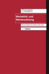 Cover von Wertethik und Werterziehung