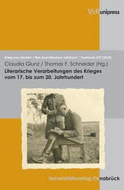 Cover von Krieg und Literatur/War and Literature