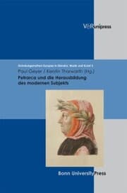 Cover von Petrarca und die Herausbildung des modernen Subjekts
