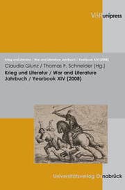 Cover von Krieg und Literatur/War and Literature Vol. XIV, 2008