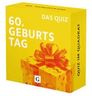Cover von 60. Geburtstag. Das Quiz