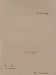 Cover von Subtexte