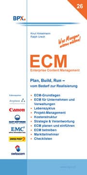 Cover von ECM, Enterprise Content Management