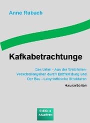 Cover von Kafkabetrachtungen
