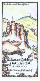 Cover von Zittauer Gebirge - Östlicher Teil 1:10000