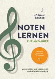 Cover von Noten lernen für Anfänger