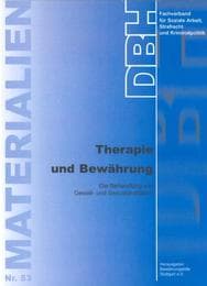 Cover von Therapie und Bewährung
