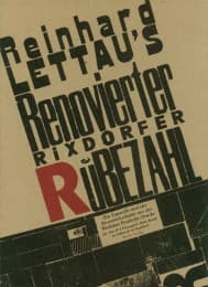 Cover von Reinhard Lettau's Renovierter Rixdorfer Rübezahl