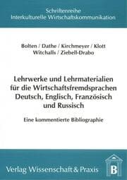 Cover von Lehrwerke und Lehrmaterialien für die Wirtschaftsfremdsprachen Deutsch, Englisch, Französisch und Russisch.