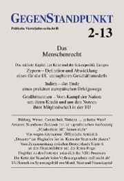 Cover von GegenStandpunkt 2-13