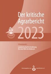 Cover von Der kritische Agrarbericht 2023
