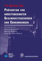 Cover von Prävention von arbeitsbedingten Gesundheitsgefahren und Erkrankungen 14