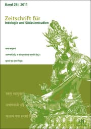 Cover von Zeitschrift für Indologie und Südasienstudien 28/2011