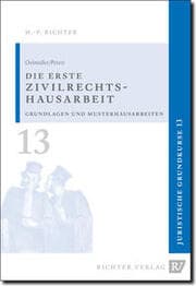 Cover von Die erste Zivilrechtshausarbeit