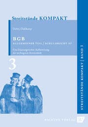Cover von BGB Allgemeiner Teil/Schuldrecht Allgemeiner Teil