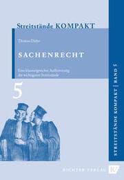 Cover von Sachenrecht