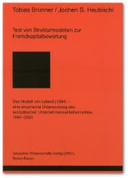 Cover von Test von Strukturmodellen zur Fremdkapitalbewertung