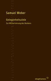Cover von Gelegenheitsziele