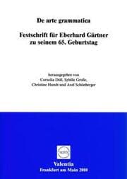Cover von De arte grammatica