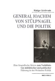 Cover von General Joachim von Stülpnagel und die Politik