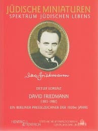 Cover von David Friedmann (1893-1980)