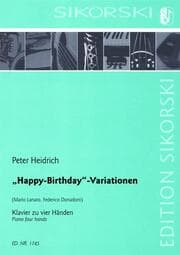 Cover von Happy Birthday-Variationen