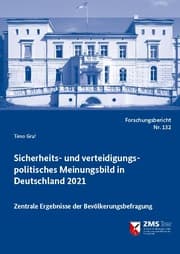Cover von Sicherheits- und verteidigungspolitisches Meinungsbild in Deutschland 2021